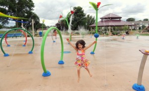Aqua Water Spray Amusement Water Park Equipment Equipment Water Cannon for kid