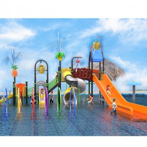 Hot sale water house slide for house swimming pool