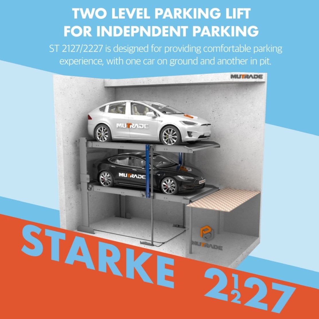 SPACE-SAVING VERTICAL CAR PARKING SOLUTION WITH FREE ACCESS