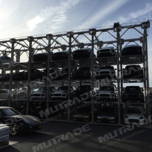 Hydraulic 3 Car Storage Parking Lift Triple Stacker