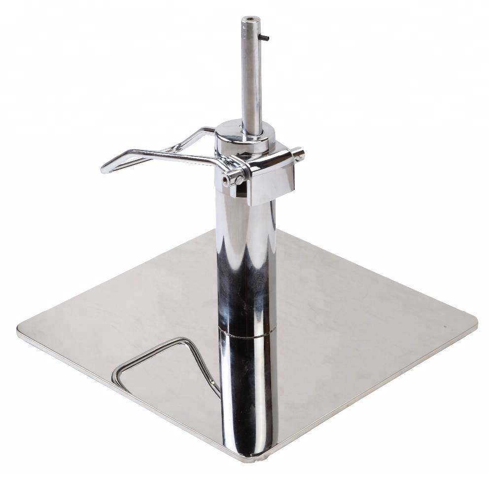 Salon furniture Stainless steel base & pump for barber chair