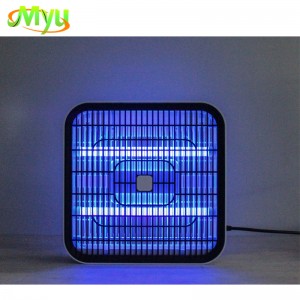 New Wall Mounted Indoor LED Electric Shock Insect Killer Lamp with Handle