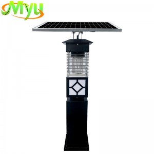 Ajustable Angle Solar Panel Charging Waterproof Outdoor Use Mosquito Killer Lamp