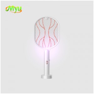 Mk New Design Indoor Use AC Power Supply Electric Fly Killer blue Mosquito Swatter