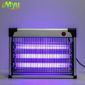 Indoor Aluminum Alloy Electric Shock Insect Killer Light Mosquito Killer Lamp