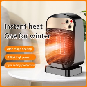 Portable Mini Electric Heater Fan Winter Air Warmer Silent Desk Home Office