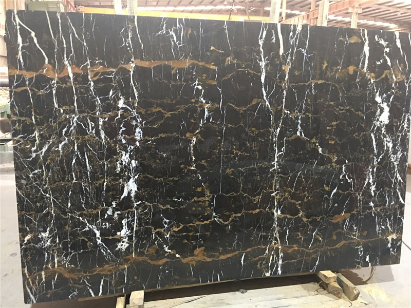 2019 New Style Onyx Marble Green - Afghanistan Portoro Black Marble – Union detail pictures