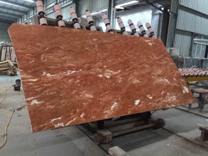 Tea Rose Red Marble