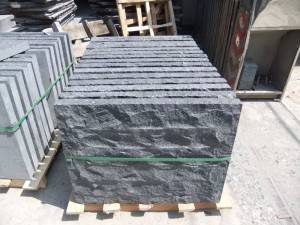 G684 black basalt granite paver