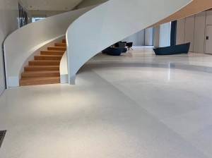 DXW225 snow white terrazzo floor tiles