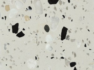 Professional China Nano Glass White Artificial Stone -
 MC003 White Terrazzo – Union