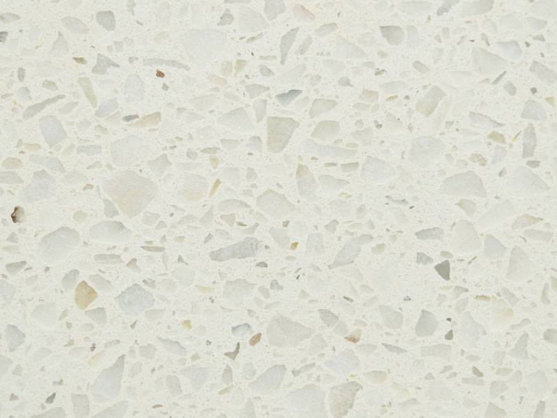 Manufacturer of Quartz Stone Price -
 DXW212 white terrazzo floor tiles – Union