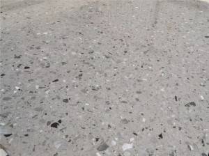 A6 international grey terrazzo slab