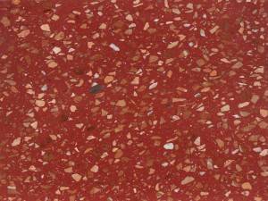 OEM Customized Quartz Composit Tile -
 MC006 Red terrazzo – Union