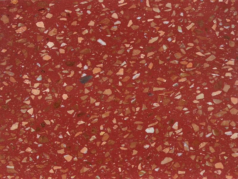 2019 Good Quality White Super Nano Artificial Stone -
 MC006 Red terrazzo – Union