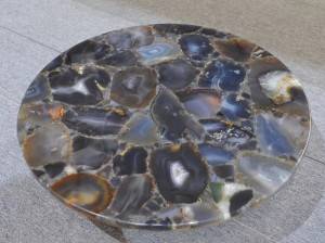 grey agate stone table top