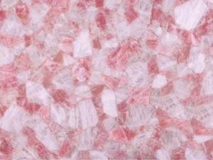 pink crystal quartz stone countertop