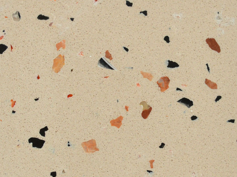 18 Years Factory China Artificial Marble -
 MC005 Beige Terrazzo – Union