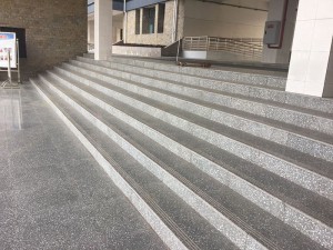Grey Terrazzo Stairs
