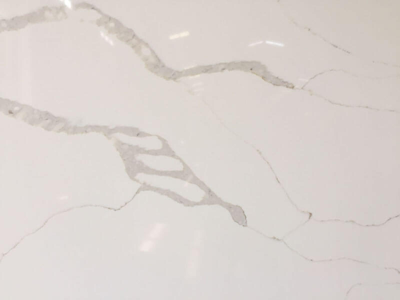 Quality Inspection for Artificial Marble Slab Kitchen Countertop Quartz -
 Calacatta White Quartz Slab – Union