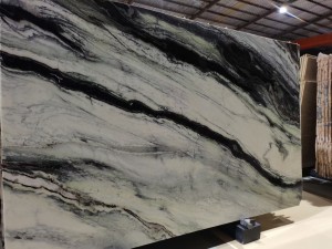 covelano black marble slab