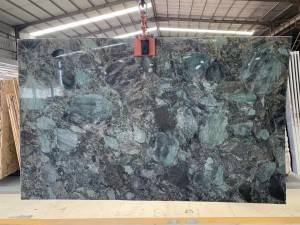 Professional China Granite Countertop -
 Emerald green granite slab – Union