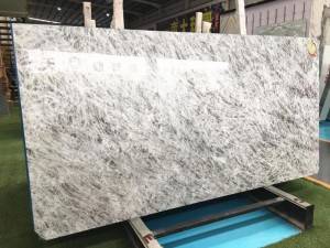 Grey ice marble