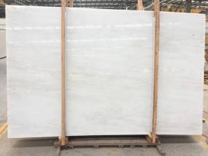 Ice white marble