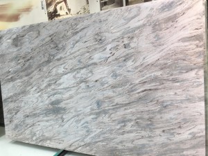 Illusion blue marble slab