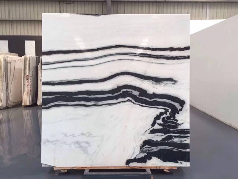 Competitive Price for New Grey Marble Slabs -
 Panda white marble – Union