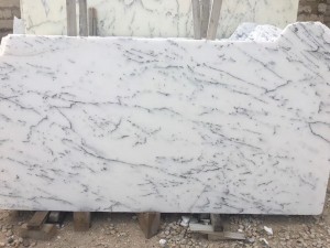 snow white marble