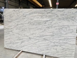 snow white marble