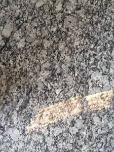 spary white granite floor tiles from China