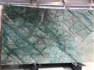 Nature vinci green quartzite slab
