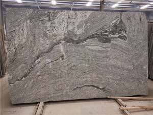 Viscont White granite slab from India