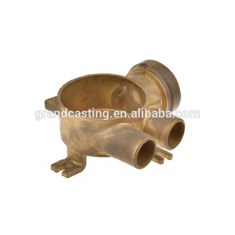 Custom brass sand casting parts with machining