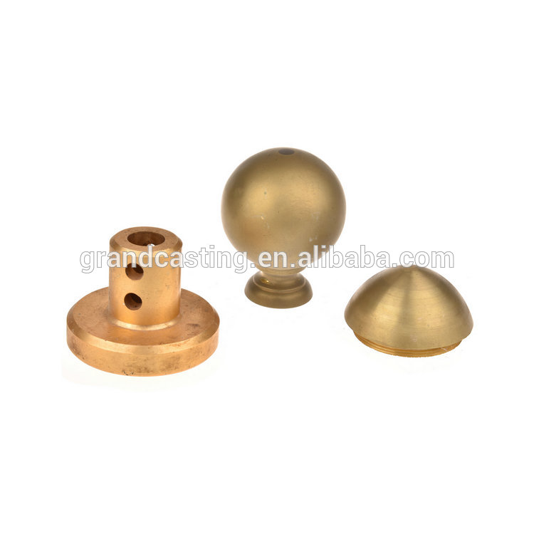Custom brass sand casting parts with machining