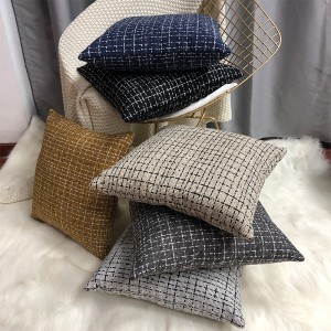 Sofa jacquard cushion cover is suitable for home and office/cushion series-HHS21953