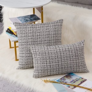 Sofa jacquard cushion cover is suitable for home and office/cushion series-HHS21953