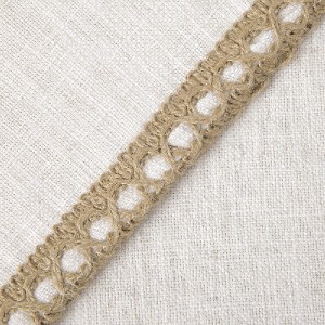 18″X18″Linen fabric edge with pillow cord edge/cushion series-HS21550