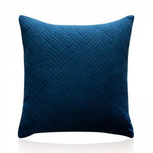 New  velvet ultrasound simple wind embrace pillow cover solid color sofa pillow cover/cushion series-HS21792