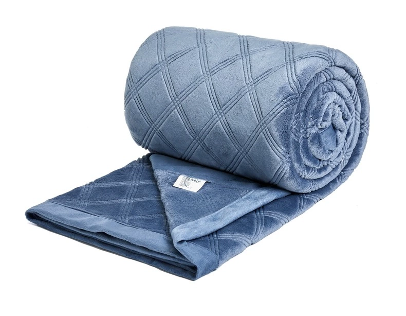 2022 Flannel 3D embossed blanket/Blanket Series-220181
