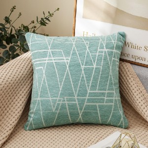 Chenille Sofa cushions Simple geometric throw pillows/cushions collection-211102