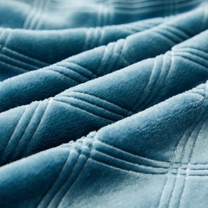 2022 Flannel 3D embossed blanket/Blanket Series-220181