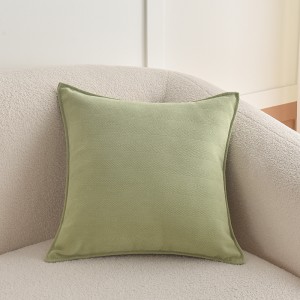 Chenille herringbone jacquard pillow case/cushion series-240308