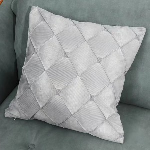 Four-color simple square cushion cover home office supplies/cushion series-230709