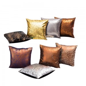100% Original Factory Silver Foil Printed Cushion -
 Pillow Series-HS20943 – Health