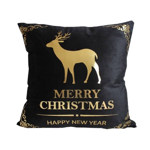 OEM/ODM China Stadium Seat Cushion -
 New 160GSM hot gold/Christmas series/cushion cover/pillow case/707-102 – Health