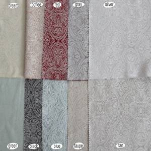 ODM Manufacturer China Wrap Knitting Polyester Rayon Jacquard Fabric (JF-12)
