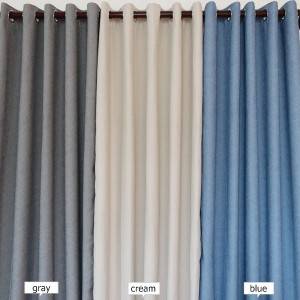 Grogeous Blackout Curtain for Living Room/Bedroom, Jacaquard Curtains-HS11432
